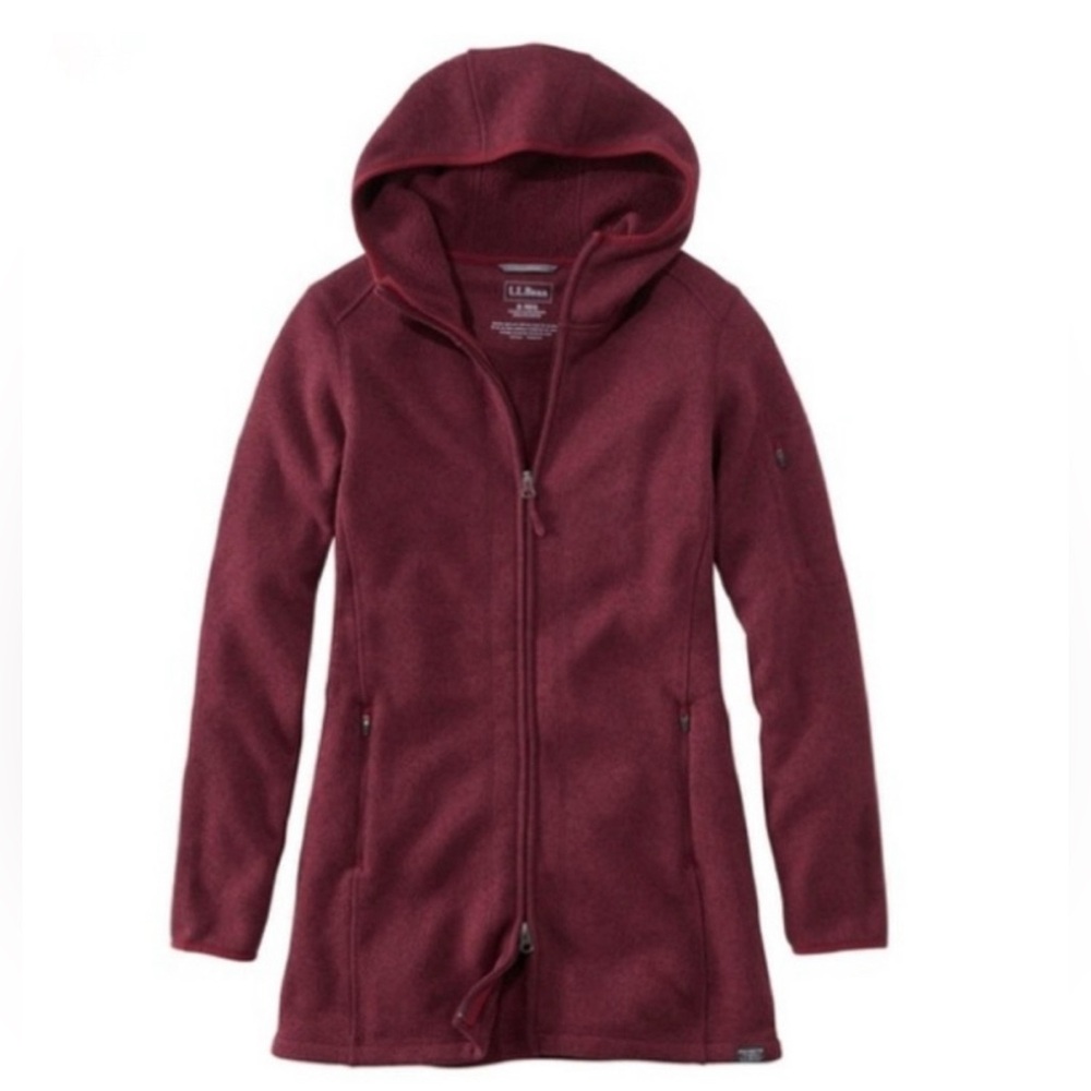 L.L. Bean Sweater Fleece Coat
Size Large